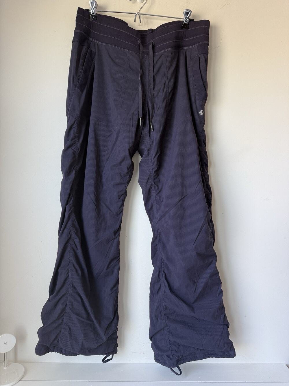 Lululemon Women’s 12 Dark Purple Dance Studio Pants Mid Rise 32” Inseam Lined